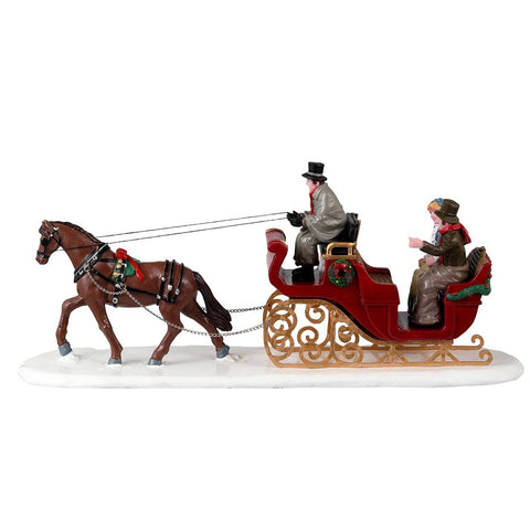 Lemax Caddington Village Table Pieces Lemax Scenic Sleigh Ride NEW