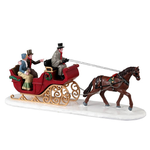 Lemax Caddington Village Table Pieces Lemax Scenic Sleigh Ride NEW