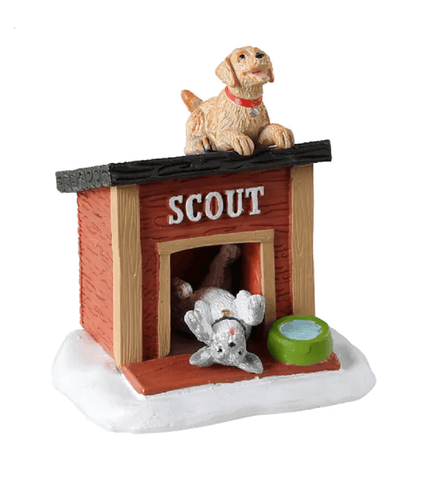 Lemax Caddington Village Lighted Buildings Lemax Scout's Home Decoration