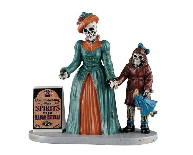 Lemax Spooky Town Figurines Lemax Seance Vendor