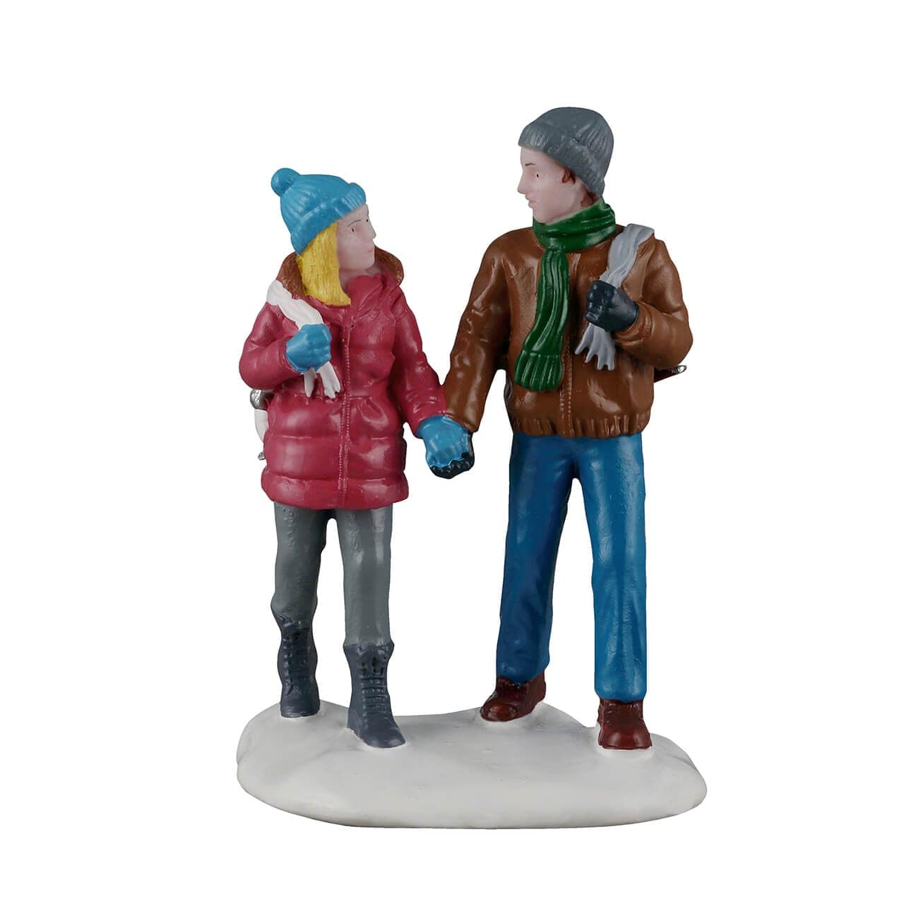 Lemax Vail Village Figurines Lemax Skating Date