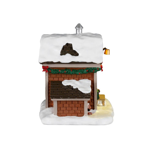 Lemax Vail Village Table Accents Lemax Ski Patrol Summit Station, Ac Adaptable