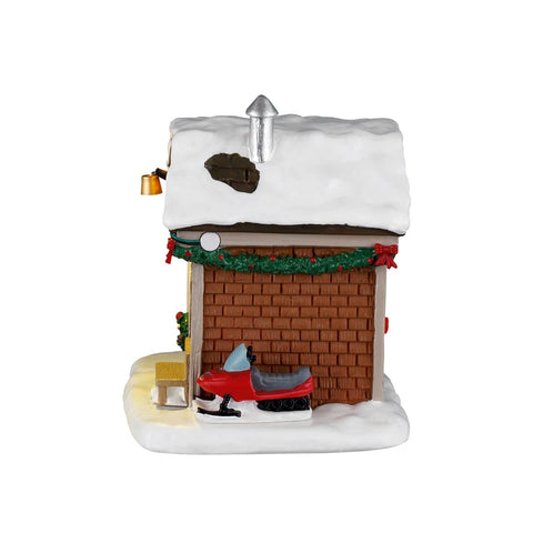 Lemax Vail Village Table Accents Lemax Ski Patrol Summit Station, Ac Adaptable