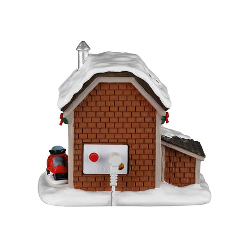 Lemax Vail Village Table Accents Lemax Ski Patrol Summit Station, Ac Adaptable
