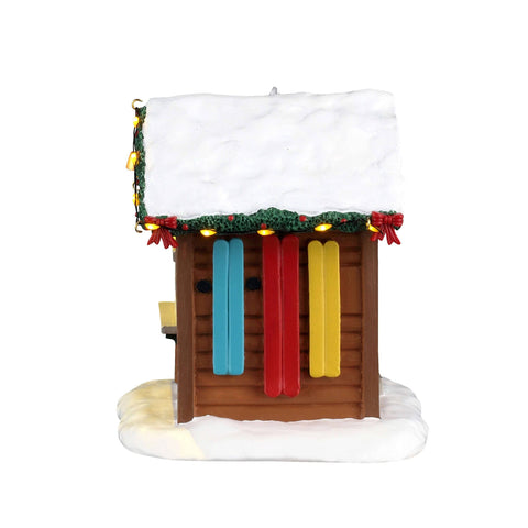 Lemax Vail Village Table Accents Lemax Ski Rental, Ac Adaptable
