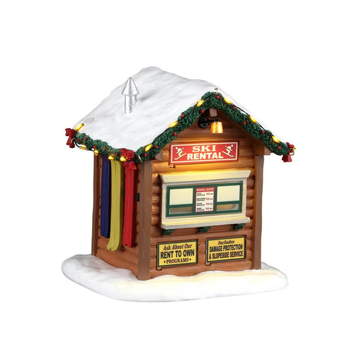 Lemax Vail Village Table Accents Lemax Ski Rental, Ac Adaptable