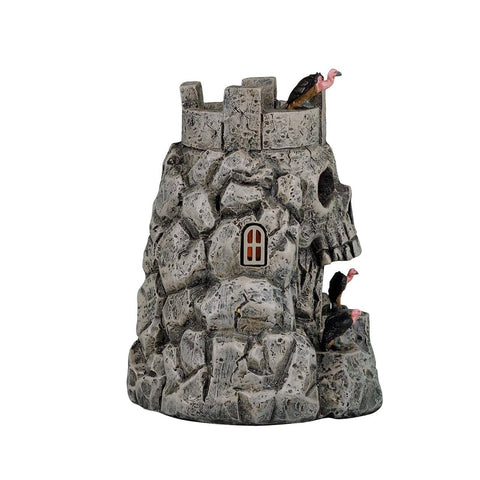 Lemax Spooky Town Table Accents Lemax Skull Castle, Ac Adaptable