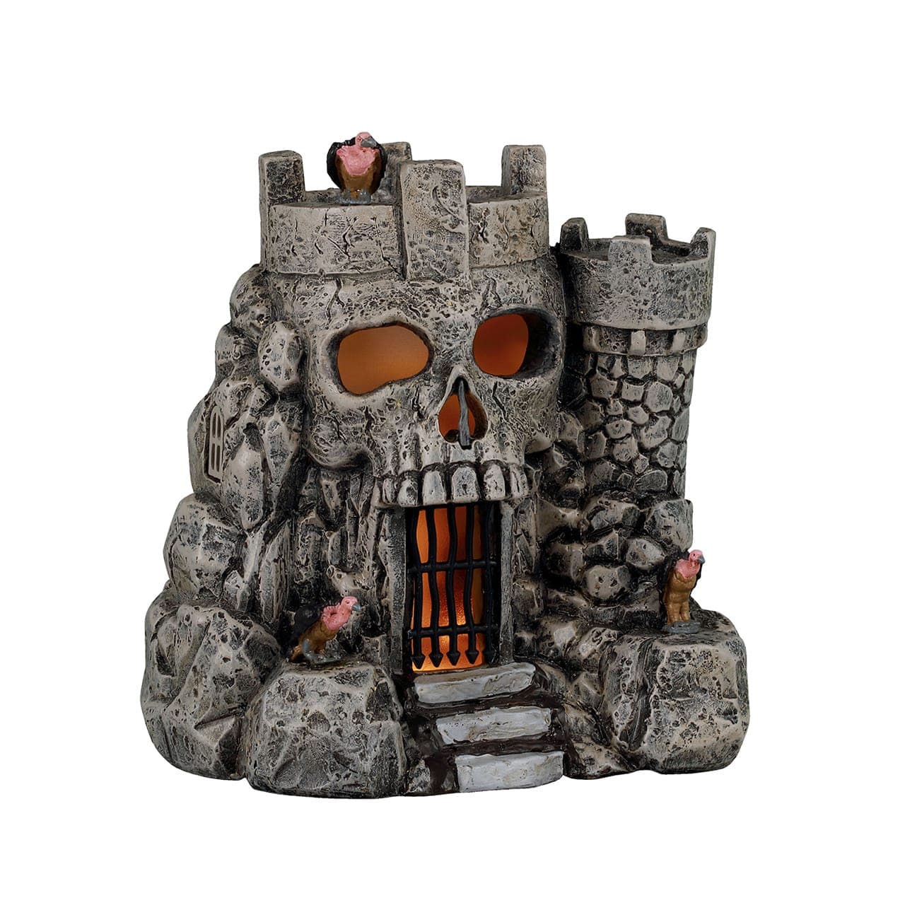 Lemax Spooky Town Table Accents Lemax Skull Castle, Ac Adaptable