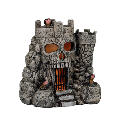 Lemax Spooky Town Table Accents Lemax Skull Castle, Ac Adaptable
