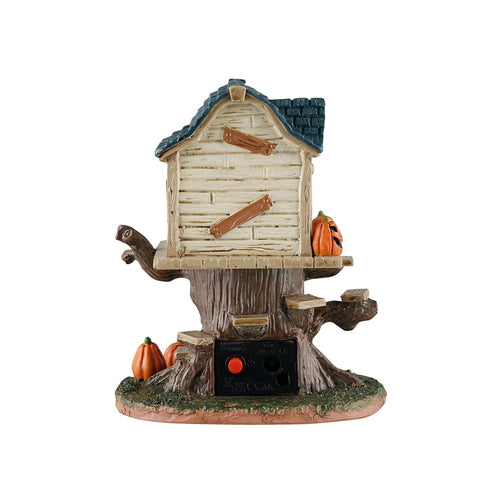 Lemax Spooky Town Table Accents Lemax Skull Tree House, Ac Adaptable