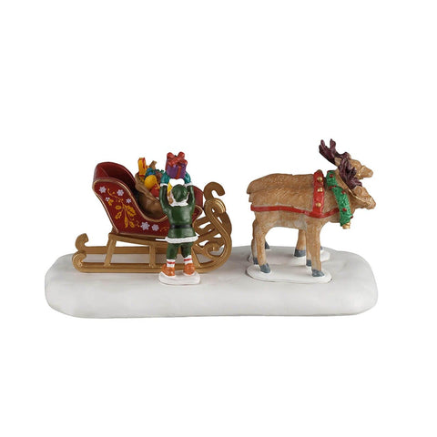 Lemax Santa's Wonderland Table Accents Lemax Sled of Toys