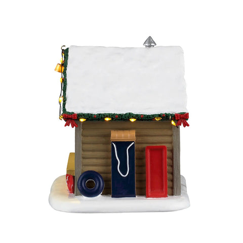 Lemax Vail Village Table Accents Lemax Slopeside Sled Rental, Ac Adaptable