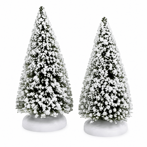 Lemax Trees Lemax, Small Evergreen Tree Set of 2