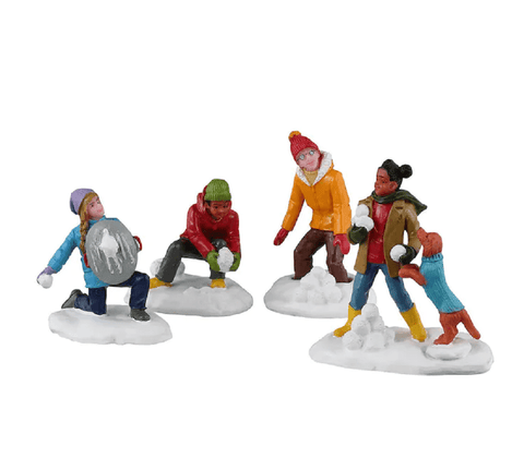 Lemax Vail Village Lighted Buildings Lemax Snowball Battles Decoration