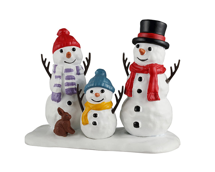 Lemax Santa's Wonderland Figurines Lemax Snowman Family
