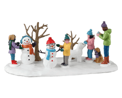 Lemax Vail Village Lighted Buildings Lemax Snowmen Friends Decoration