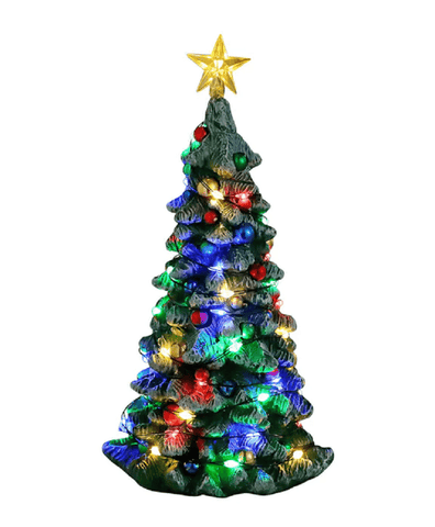 Lemax Mini Scene Decoration Lemax Snowy Christmas Tree Decoration