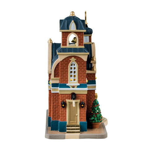 Lemax Caddington Village Lighted Building Lemax Spirit Of Joy Community Church
