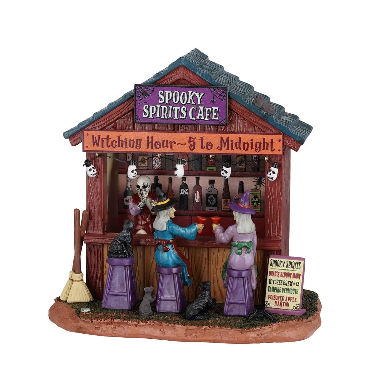 Lemax Spooky Town Table Accents Lemax Spooky Spirits Café