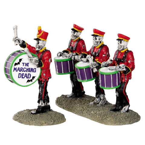 Lemax Spooky Town - Drum Corpse, Set Of 2