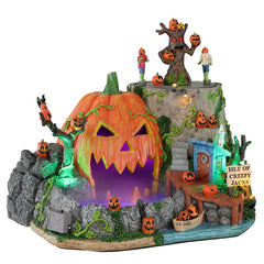 Lemax Spooky Town - Isle Of Creepy Jacks, With 4.5V Adaptor