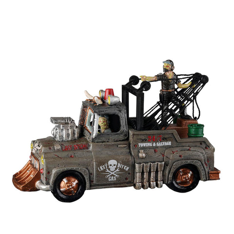 Lemax Spooky Town - Last Ditch Tow Truck