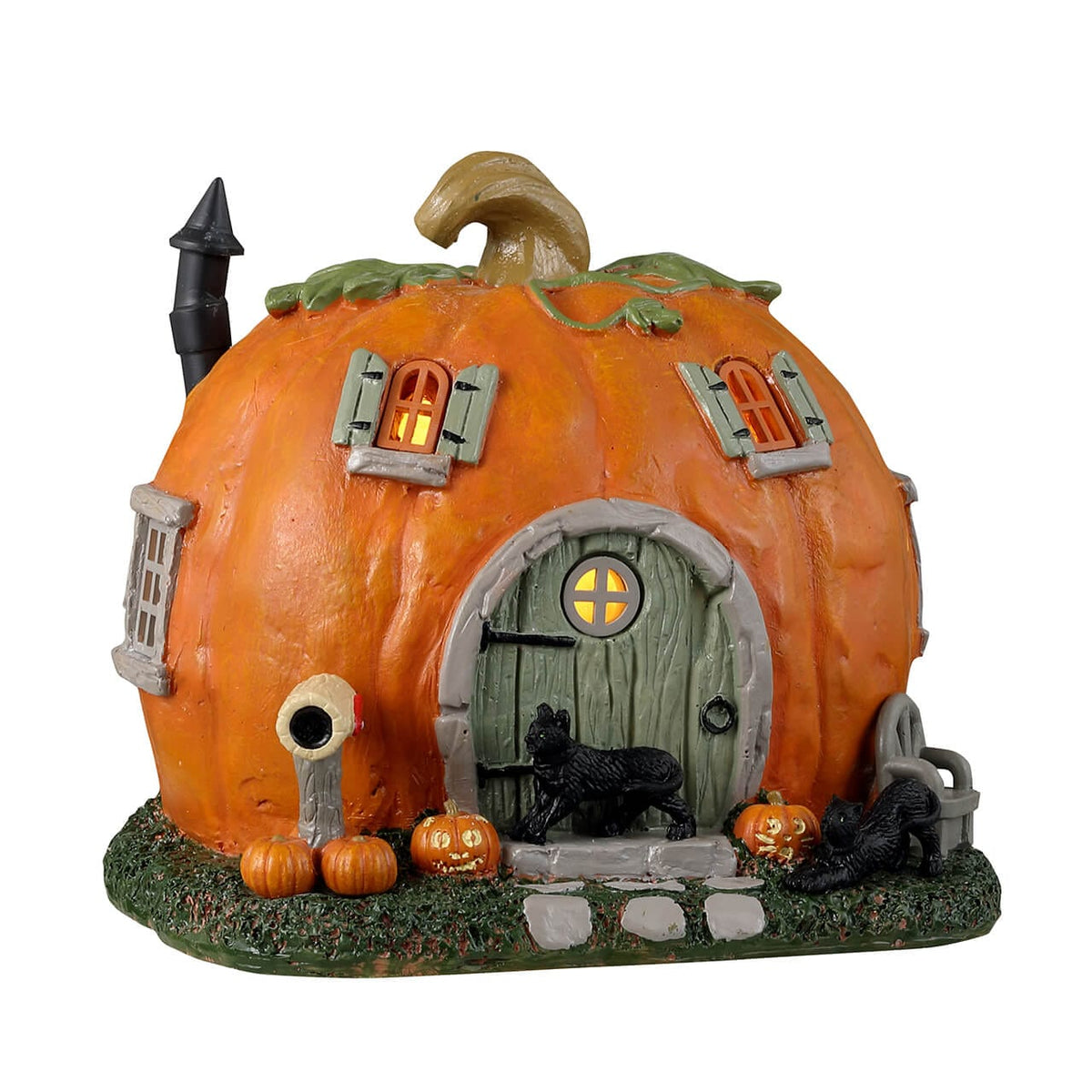 Lemax Spooky Town - Pumpkin Cottage, Ac Adaptable