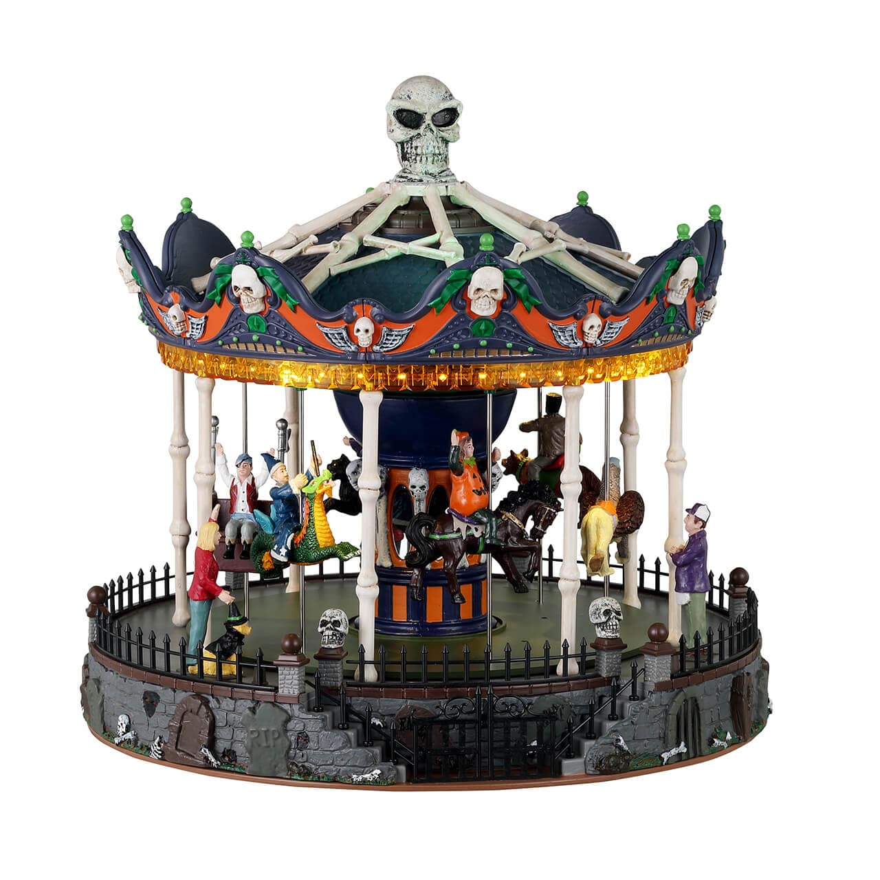 Lemax Spooky Town - Scary-Go-Round, With 4.5v Adaptor