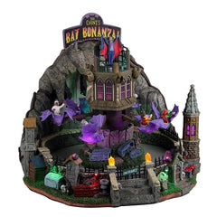 Lemax Spooky Town Sights and Sounds Lemax Spooky Town - The Count's Bat Bonanza, With 4.5V Adaptor