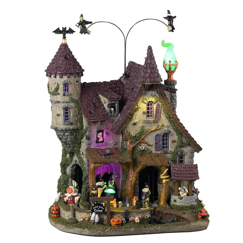 Lemax Spooky Town - Wicked Garden Coven, With 4.5V Adaptor