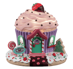 Lemax Sugar n Spice Village Lemax Strawberry Bungalow Decoration
