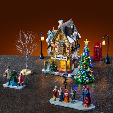 Lemax Caddington Village House Set Lemax Tannenbaum Christmas Shoppe Set