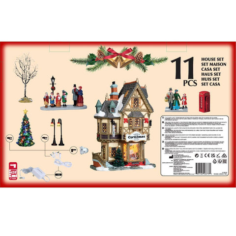 Lemax Caddington Village House Set Lemax Tannenbaum Christmas Shoppe Set