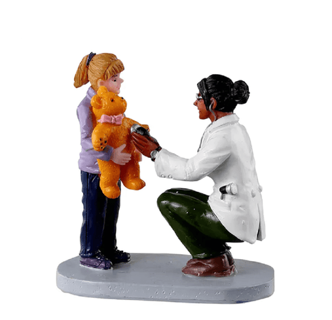 Lemax Mini Scene Decoration Lemax Teddy Bear Checkup Decoration
