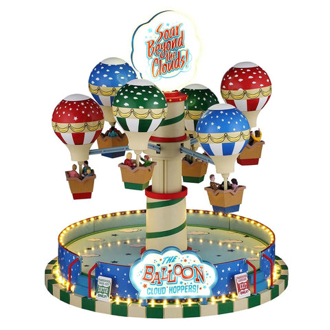 Lemax Carnival Sights & Sounds Lemax The Balloon Cloud Hoppers, with 4.5v Adaptor