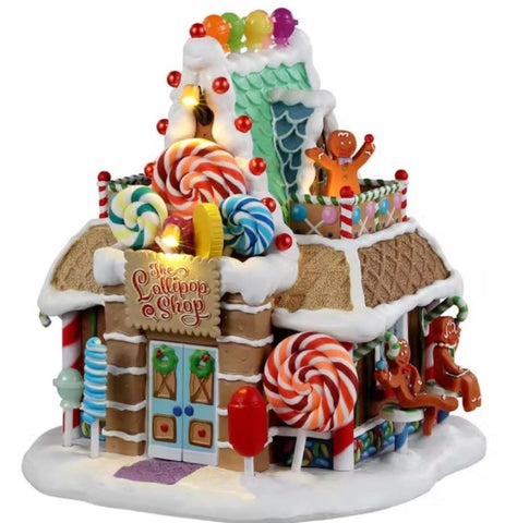 Lemax Sugar n Spice Village Lemax The Lollipop Shop Decoration