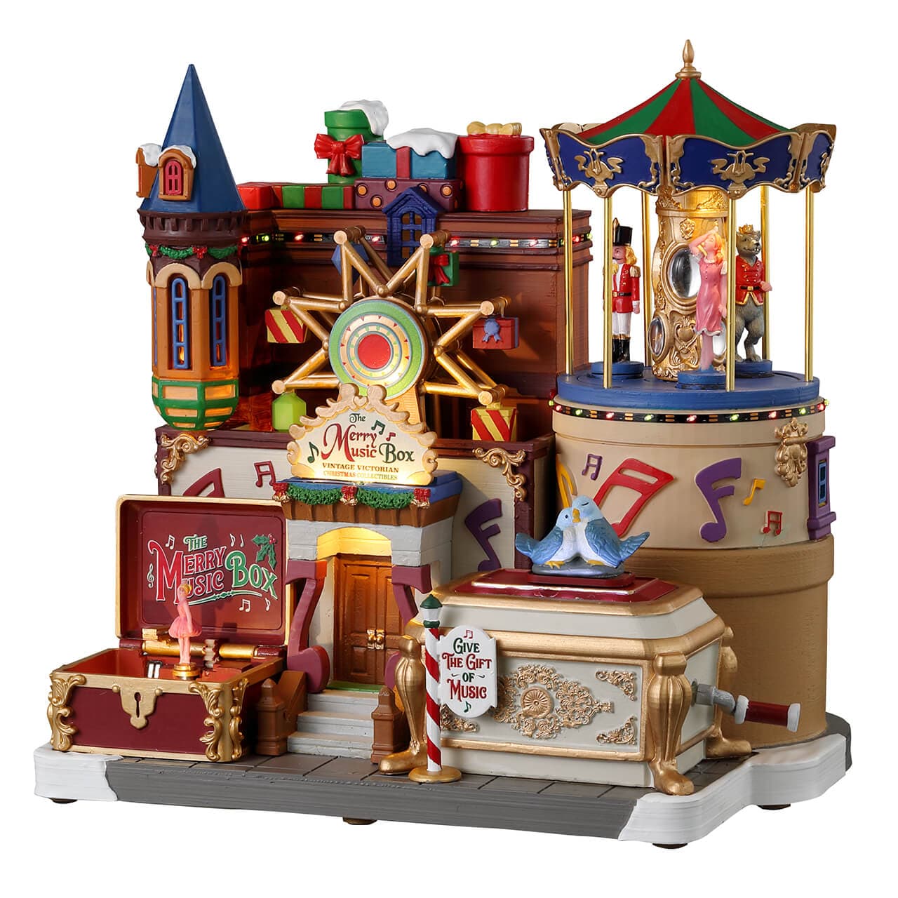 Lemax The Merry Music Box, With 4.5v Adaptor