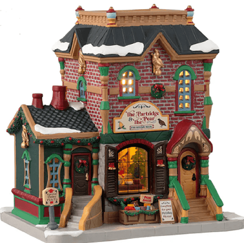 Lemax Caddington Village Lighted Buildings Lemax The Partridge & The Pear Decoration