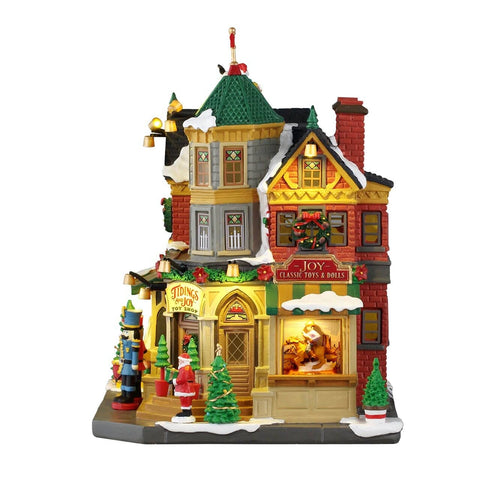 Lemax Caddington Village Lighted Buildings Lemax Tidings and Joy, B/o (4.5v)