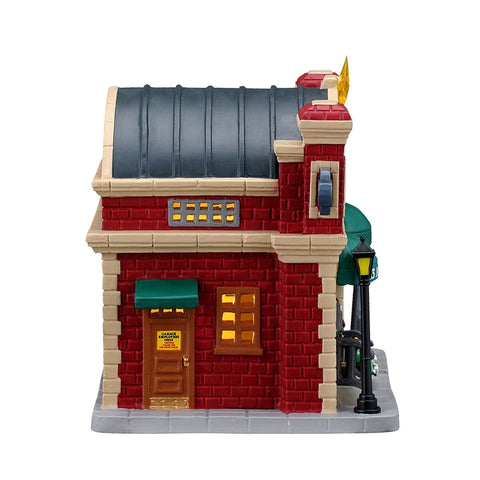 Lemax Caddington Village Lighted Buildings Lemax Tinsel's Taxi Company