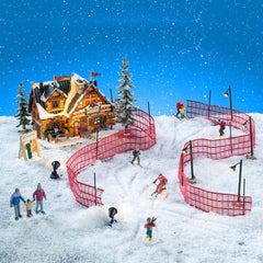 Lemax Vail Village Apres-Ski Lodge Set