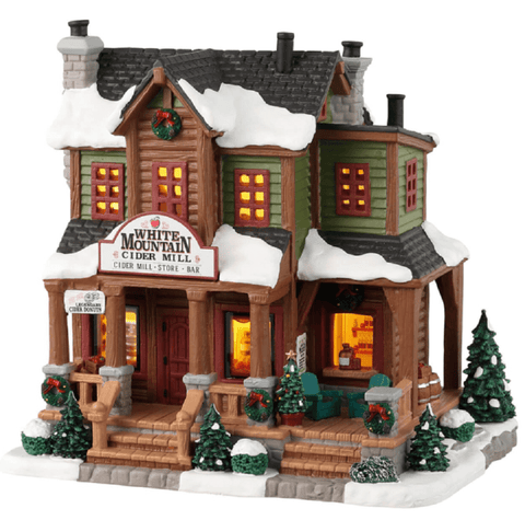 Lemax Vail Village Lighted Buildings Lemax White Mountain Cider Mill Decoration