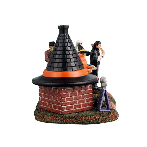 Lemax Spooky Town Table Accents Lemax Zelda's Black Hat Pizzeria