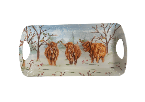 Lesser & Pavey Lap Tray Lesser & Pavey Highland Cow Tray Medium