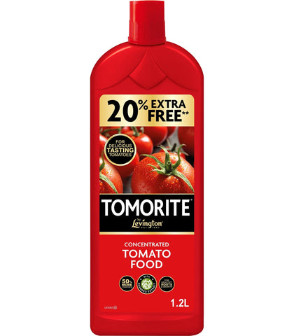 Tomorite Tomato Food Levington Tomorite Liquid Tomato Food 1.2L (20% Extra Free)