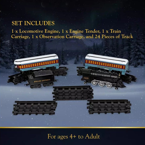 Lionel The Polar Express Train Set - 28 Piece