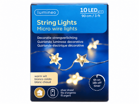 Lumineo String Lights Christmas Lumineo 10 Micro-LED String Lights - Assorted Designs