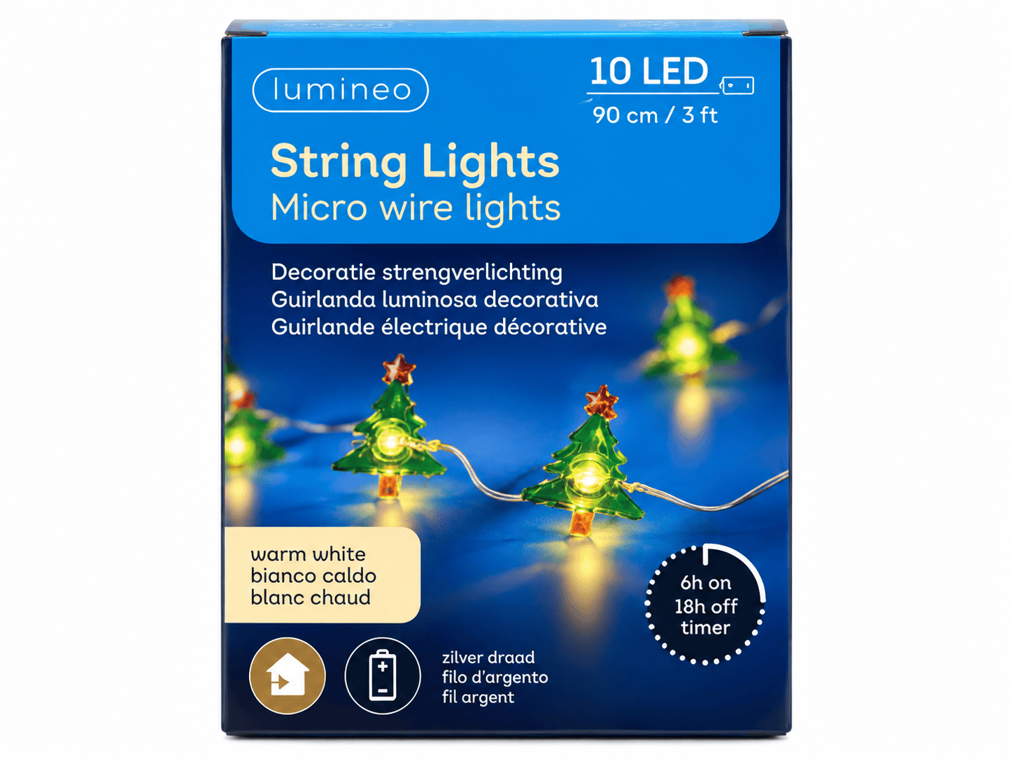 Lumineo String Lights Christmas Lumineo 10 Micro-LED String Lights - Assorted Designs