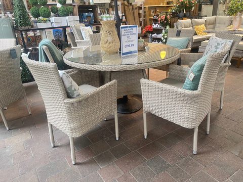 Mercer Alicante 6 Seater Set