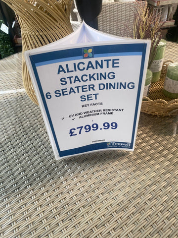 Mercer Alicante 6 Seater Set